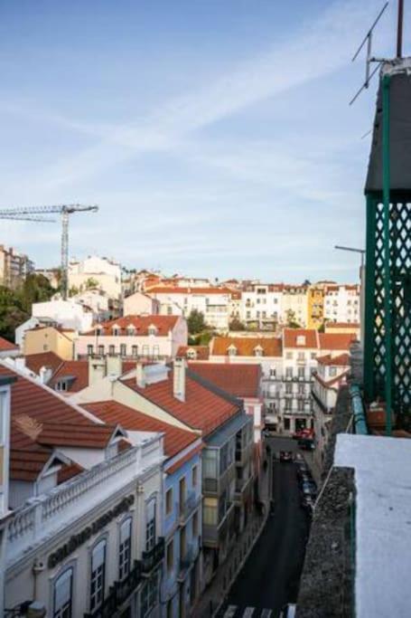 Balcony Apartment In Lisbon Center Buitenkant foto